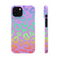 Bespattered Facade Rainbow Leopard Snap Case