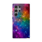 Bespattered Facade Rainbow Universe Impact-Resistant Case