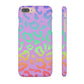 Bespattered Facade Rainbow Leopard Snap Case