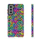 Bespattered Facade Candy Coated Neon Leopard Tough Case