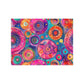 Bespattered Facade Colorful Circles Postcards (no envelopes) | Sets of 10, 30, or 50