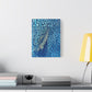 Bespattered Facade Fluid Art Abstract Painting Stretched Matte Canvas Art Prints | Multiple Sizes