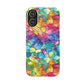 Bespattered Facade Rainbow Mosaic Snap Case