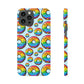 Bespattered Facade Rainbow Sprinkle Donut Slim Case