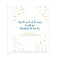 Magical Unicorn Custom Folded Paper Holiday Card
