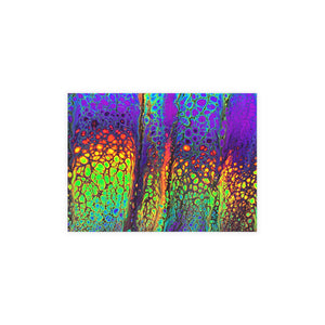 Bespattered Facade Neon Lava Postcards (no envelopes) | Sets of 10, 30, or 50