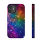 Bespattered Facade Rainbow Universe Impact-Resistant Case