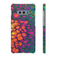 Bespattered Facade Neon Butterfly Snap Case