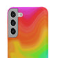 Bespattered Facade Rainbow Heat Map Snap Case