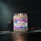 Bespattered Facade Semi-Motivational Scented Soy Candle — "What the Actual F*ck Is This?" (9oz)
