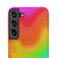 Bespattered Facade Rainbow Heat Map Snap Case