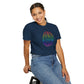 Bespattered Facade Rainbow Brain Line Art Premium Unisex Comfort Colors Garment Dyed 100% Cotton T-Shirt