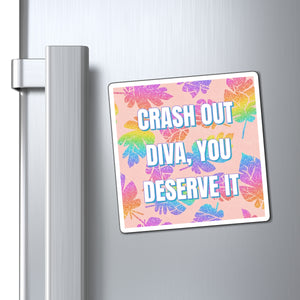 Bespattered Facade "Crash Out Diva" Refrigerator Magnet