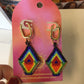 Unique Beaded Colorful Earrings