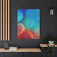 Bespattered Facade Resin Petri Macro Photograph Stretched Matte Canvas Art Prints | Multiple Sizes