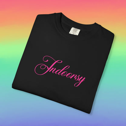 Bespattered Facade Fancy Pink Indoorsy Colorful Premium Unisex Comfort Colors Garment Dyed 100% Cotton T-Shirt
