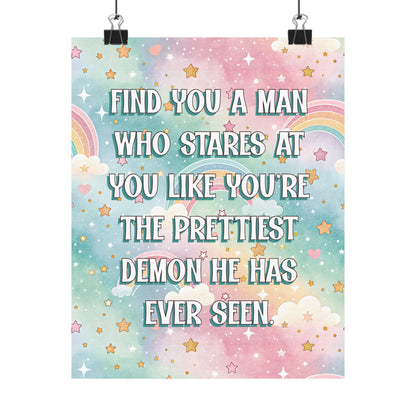 Bespattered Facade "The Perfect Man" Giclée Archival Matte Paper Prints