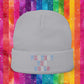 Bespattered Facade Protect the Dolls LGBTQ+ Pride Trans Support Embroidered Knit Beanie