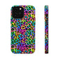 Bespattered Facade Candy Coated Neon Leopard MagSafe Tough Case