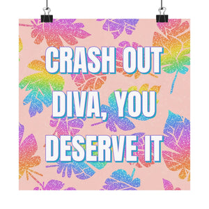 Bespattered Facade "Crash Out Diva" Giclée Archival Matte Paper Prints