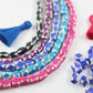Argyle Faceted Geometric Bone Beads, Harlequin Charms, 7x8mm
