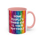 Bespattered Facade All-Seeing Butthole Rainbow Mug | Eight Colors | 11oz or 15oz