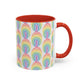 Bespattered Facade Rainbow Fingerprint Mug | Eight Colors | 11oz or 15oz