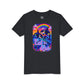 Bespattered Facade Rainbow Eat the Rich Colorful Retro Orcas Youth Short Sleeve Tee