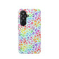 Bespattered Facade Bright Rainbow Leopard Impact-Resistant Case