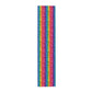 Bespattered Facade Rainbow Stripes Table Runner (2 sizes)