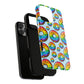Bespattered Facade Rainbow Sprinkle Donut Tough Case