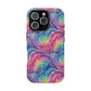 Bespattered Facade Rainbow Nebula Impact-Resistant Case