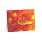 Bespattered Facade Flamin' Hot Greeting Cards | Sets of 1, 10, 30, or 50