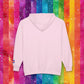 Bespattered Facade Protect the Dolls LGBTQ+ Pride Trans Support Embroidered Full-Zip Hoodie