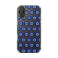 Bespattered Facade Evil Eye Symbol Clear Case