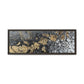 Bespattered Facade You're Golden Framed Canvas Art Print | 3 Frame Colors | Multiple Sizes