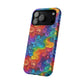 Bespattered Facade Rainbow Swirls MagSafe Tough Case