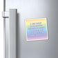 Bespattered Facade "A Whole New Word" Refrigerator Magnet