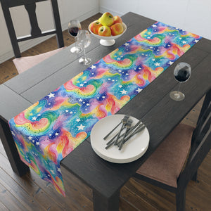Bespattered Facade Rainbow Skies Table Runner (2 sizes)