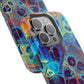 Bespattered Facade Intergalactic Rainbow Impact-Resistant Case