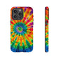 Bespattered Facade Rainbow Tie Dye Tough Case