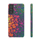 Bespattered Facade Neon Butterfly Snap Case