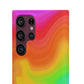Bespattered Facade Rainbow Heat Map Snap Case