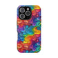Bespattered Facade Rainbow Swirls MagSafe Tough Case