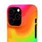 Bespattered Facade Rainbow Heat Map Snap Case