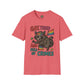 Gay, Tired, and Full of Crimes Raccoon Pride T-Shirt – Gildan Softstyle Unisex Tee