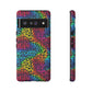 Bespattered Facade Rainbow Animal Print Tough Case