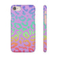 Bespattered Facade Rainbow Leopard Snap Case