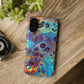 Bespattered Facade Intergalactic Rainbow Impact-Resistant Case