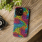 Bespattered Facade Rainbow Animal Print Tough Case